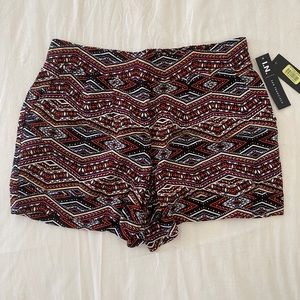 NWT Aztec pattern shorts